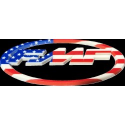 Autocollant FMF 3D USA