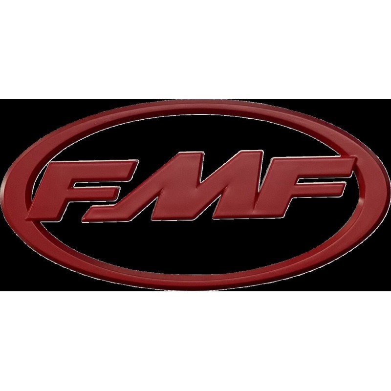 Autocollant FMF 3D RED