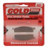 Plaquettes de frein GOLD FREN AD avant 65 YZ / 80 85 YZ