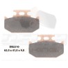 Plaquettes de frein Delta braking arrière Nissin