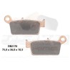 Plaquettes de frein Delta braking arrière