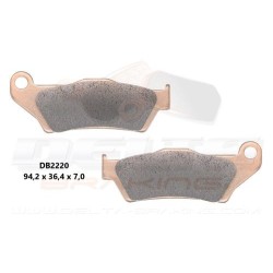 Plaquettes de frein Delta braking Brembo avant