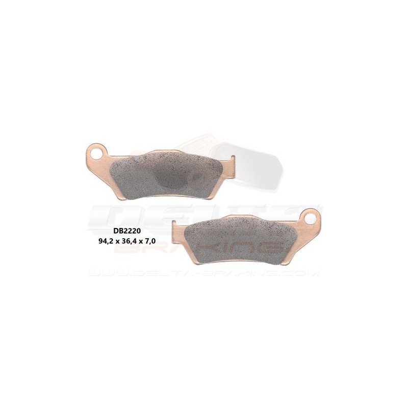 Plaquettes de frein Delta braking Brembo avant Plaquettes de frein Delta braking Brembo avant