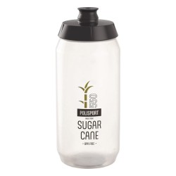 Bidon d'eau POLISPORT Sugar Cane translucide 550ml