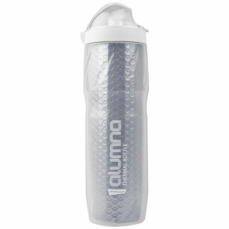 Bidon isotherme POLISPORT Alumna clair/argent - 500ml Bidon isotherme POLISPORT Alumna clair/argent - 500ml
