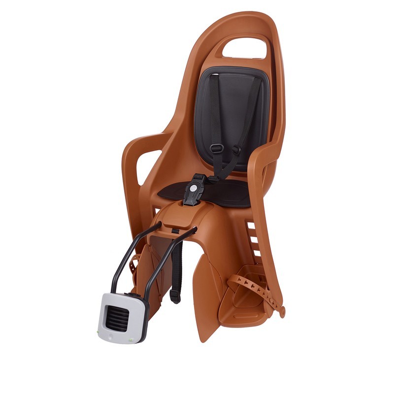 Siège enfant de vélo arrière POLISPORT Groovy Maxi FF fixation cadre - caramel/noir Siège enfant de vélo arrière POLISPORT Groovy Maxi FF fixation cadre - caramel/noir