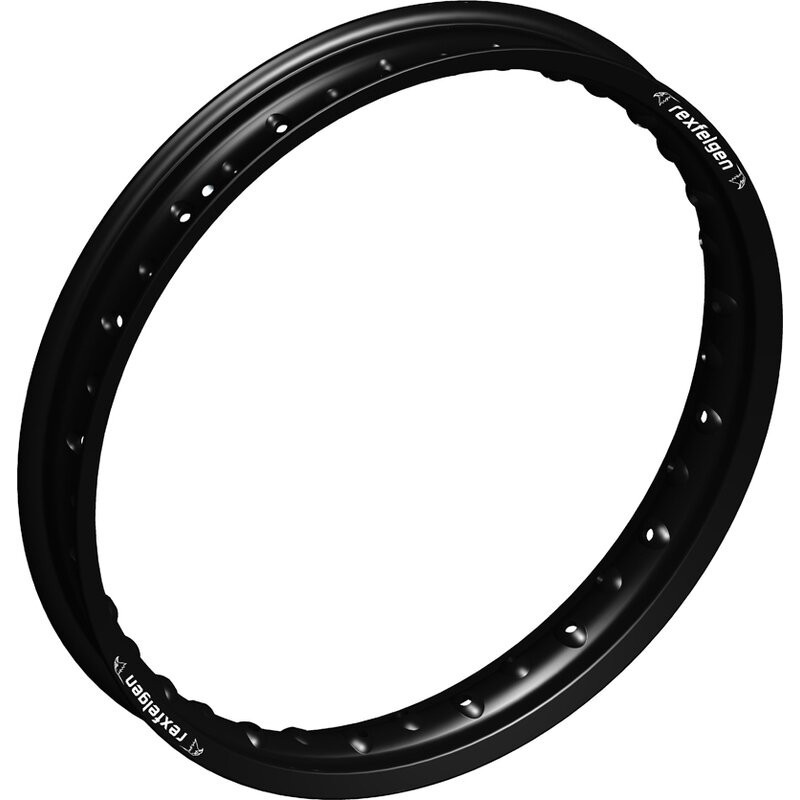 Cercle de roue REX Haan wheels arrière 19 x 2,15 YZ YZF CR CRF KTM HVA GG BETA noir