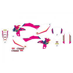Kit déco BLACKBIRD RETRO - Yamaha 450 YZF 2023 à 2025 / 250 YZF 2024 à 2025