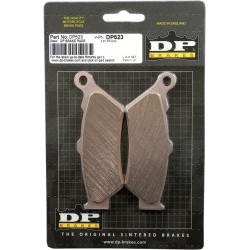 Plaquettes de frein Frittées DP 623