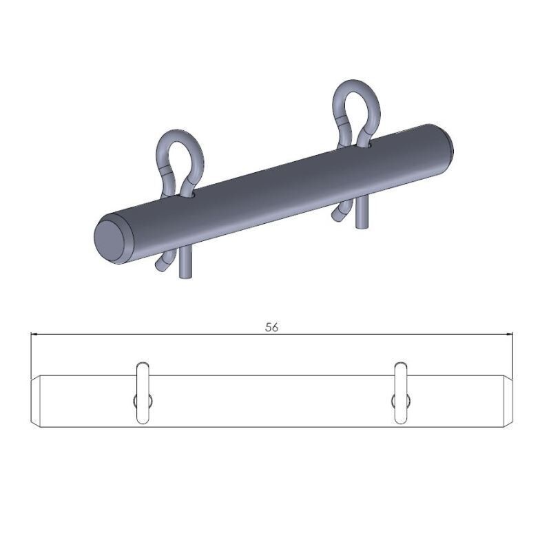 Axe de plaquettes de frein MOTO MASTER type origine Axe de plaquettes de frein MOTO MASTER type origine
