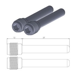 Axe de plaquettes de frein MOTO MASTER type origine