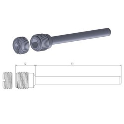 Axe de plaquettes de frein MOTO MASTER type origine