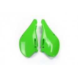 Paire de plaques latérales UFO 125 KX / 250 KX 1999 à 2002 Vert