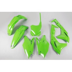 Kit plastiques UFO 250 KXF 2018 à 2020 Vert