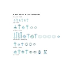 Kit visseries de plastiques UFO 85 YZ 2002 à 2020