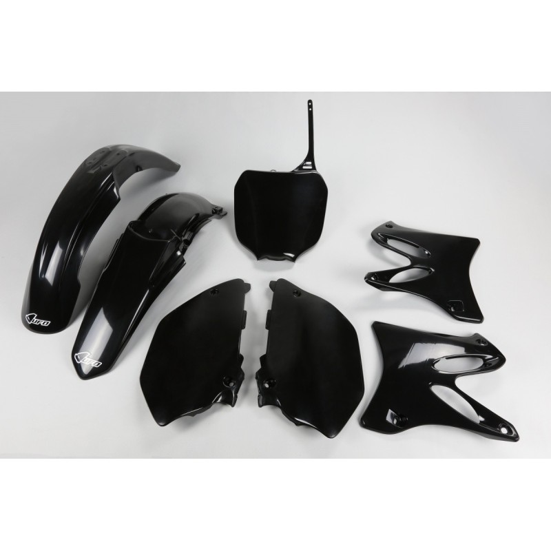 Kit plastiques UFO 125 YZ / 250 YZ 2002 à 2005 Noir Kit plastiques UFO 125 YZ / 250 YZ 2002 à 2005 Noir