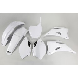 Kit plastiques UFO 250 YZF / 250 WRF / 450 WRF 2006 à 2009 Blanc