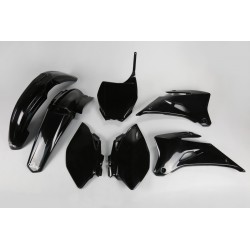 Kit plastiques UFO 250 YZF / 250 WRF / 450 WRF 2006 à 2009 Noir