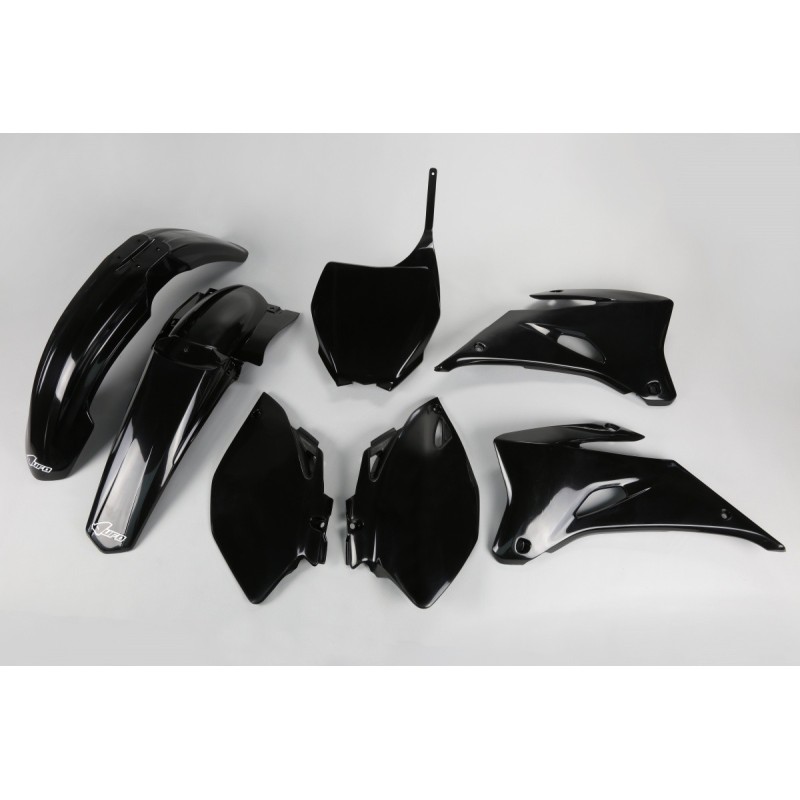 Kit plastiques UFO 250 YZF / 250 WRF / 450 WRF 2006 à 2009 Noir Kit plastiques UFO 250 YZF / 250 WRF / 450 WRF 2006 à 2009 Noir