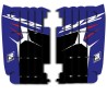 Kit deco de cache radiateur BLACKBIRD Dream Graphic 4 Yamaha YZF