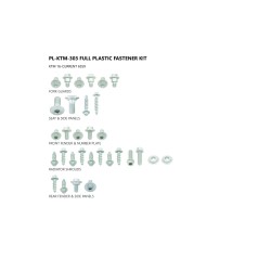 Kit visseries de plastiques UFO 65 SX 2016 à 2024