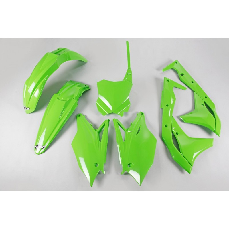 Kit plastiques 250 KXF 2017 Vert Kit plastiques 250 KXF 2017 Vert