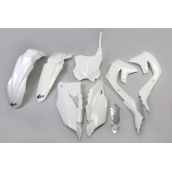 Kit plastiques 450 KXF 2019 à 2023 Blanc