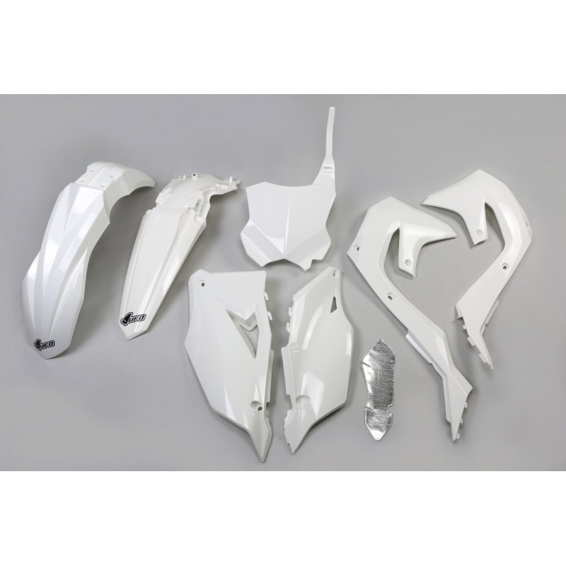 Kit plastiques 450 KXF 2019 à 2023 Blanc Kit plastiques 450 KXF 2019 à 2023 Blanc
