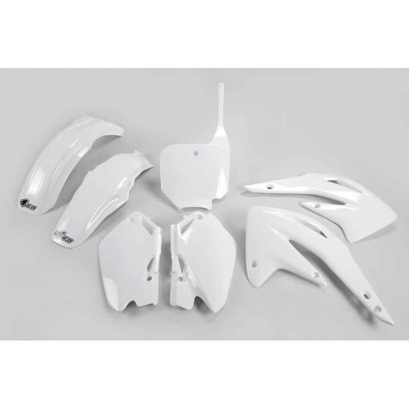 Kit plastiques HONDA 85 CR 2003 à 2007 Blanc Kit plastiques HONDA 85 CR 2003 à 2007 Blanc