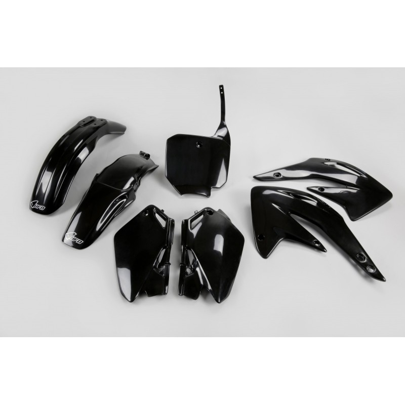Kit plastiques HONDA 85 CR 2003 à 2007 Noir Kit plastiques HONDA 85 CR 2003 à 2007 Noir