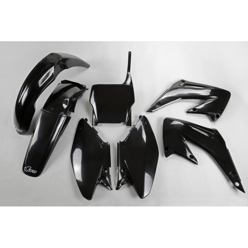 Kit plastiques 125 CR / 250 CR 2005 à 2007 Noir Kit plastiques 125 CR / 250 CR 2005 à 2007 Noir