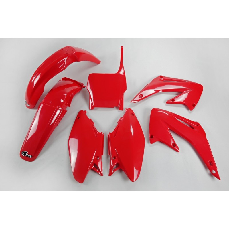 Kit plastiques 125 CR / 250 CR 2005 à 2007 Rouge Kit plastiques 125 CR / 250 CR 2005 à 2007 Rouge