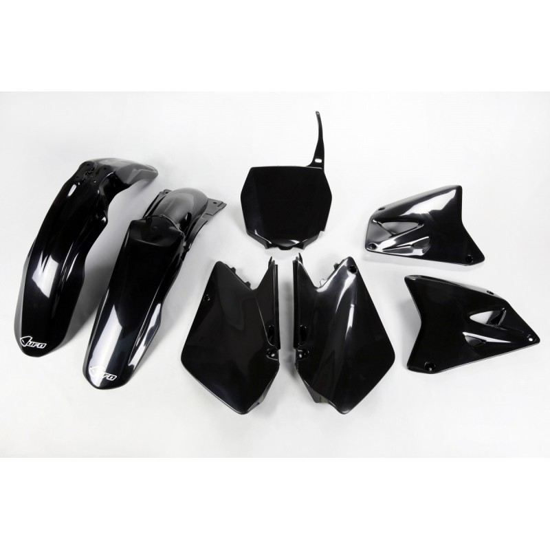 Kit plastiques UFO 125 RM / 250 RM 2003 à 2005 Noir Kit plastiques UFO 125 RM / 250 RM 2003 à 2005 Noir