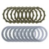 Kit disques d'embrayage Psychic 250 300 SX EXC 2013 à 2024 / 450 SXF EXCF 2012 à 2021 / 350 EXCF 2012 à 2024