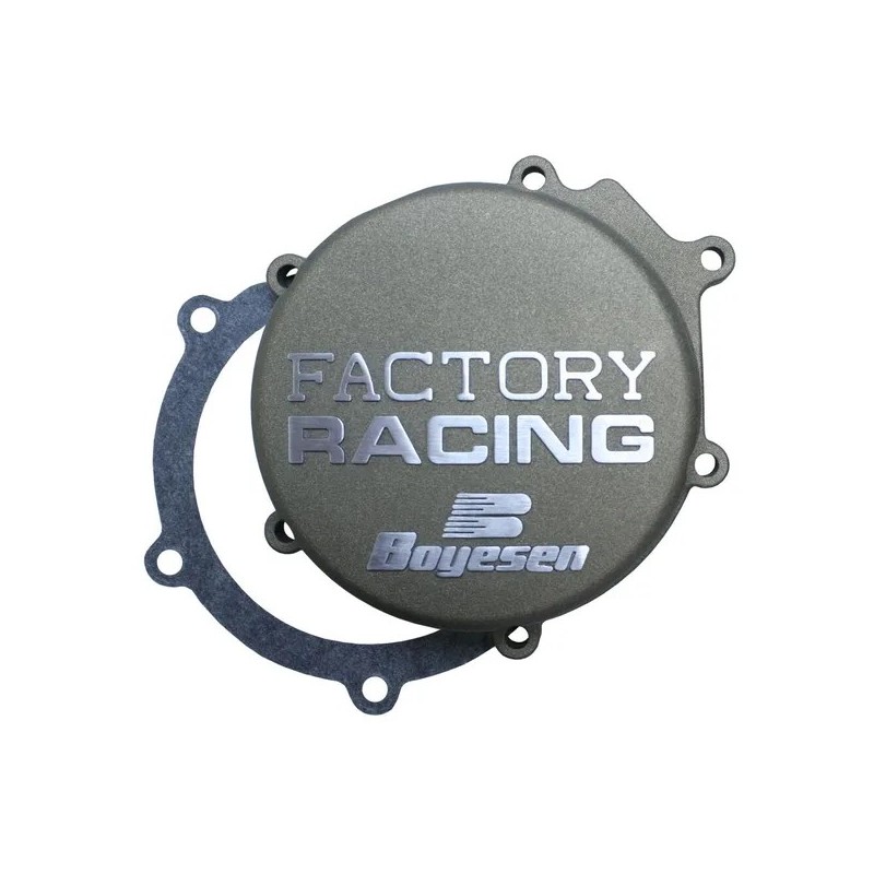 Couvercle d'allumage BOYESEN Factory Racing magnesium Kawasaki 500 KX 1998 à 2004 Couvercle d'allumage BOYESEN Factory Racing magnesium Kawasaki 500 KX 1998 à 2004