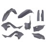 Kit plastiques Polisport 125 KX / 250 KX 2003 à 2008 Restyle couleur gris