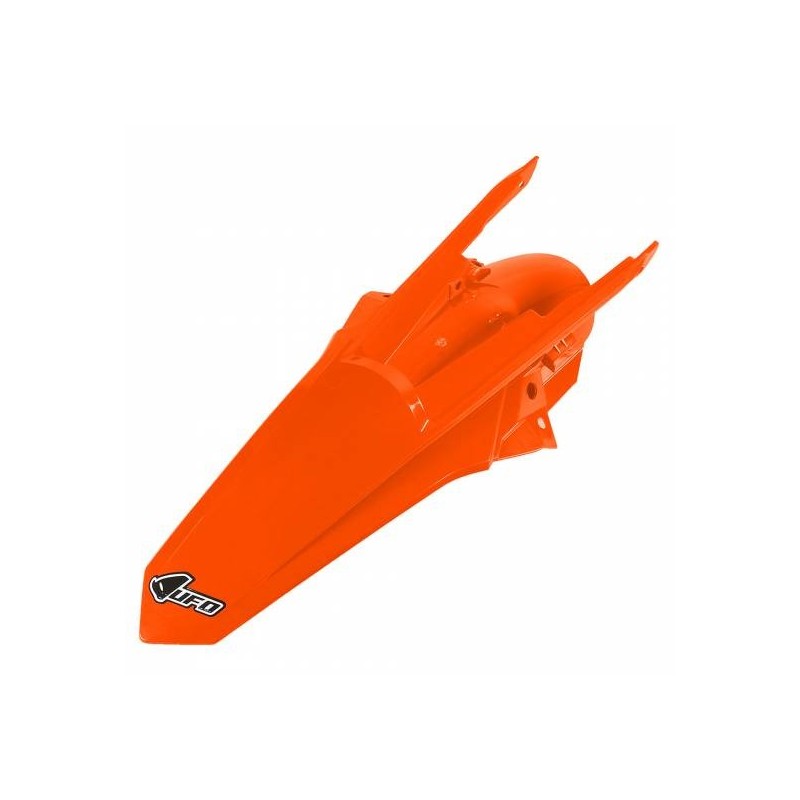 Garde boue arrière UFO EXC 2017 à 2019 Fluo Orange