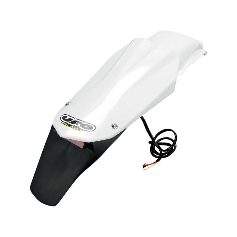 Garde boue arrière UFO ENDURO Husqvarna Blanc