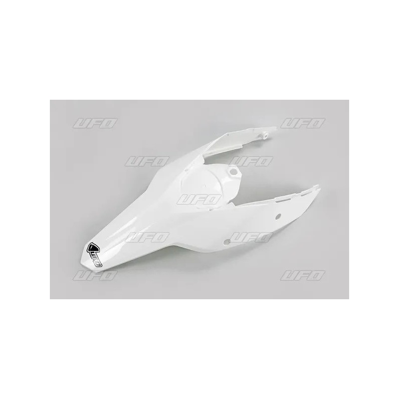 Garde boue arrière UFO EXC 2008 à 2011  Blanc