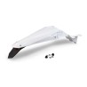 Garde boue arrière UFO avec feu led 450 YZF 2023 - Blanc