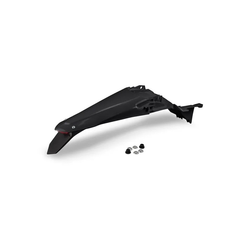 Garde boue arrière UFO avec feu led 450 YZF 2023 - Noir