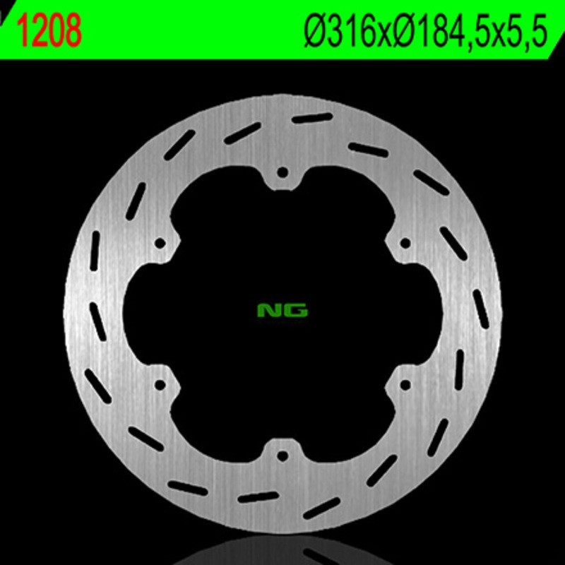 Disque de frein NG BRAKES rond fixe
