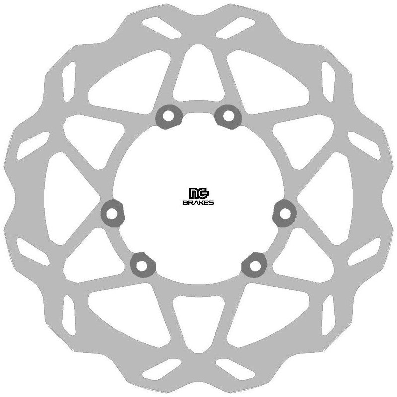 Disque de frein NG BRAKES rond fixe - avant
