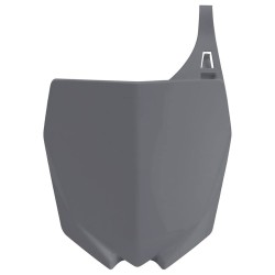 Plaque numéros avant YZ 2015 à 2024 / YZF 2010 à 2017 couleur gris