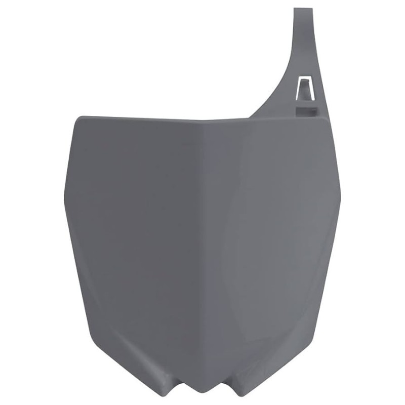 Plaque numéros avant YZ 2015 à 2024 / YZF 2010 à 2017 couleur gris