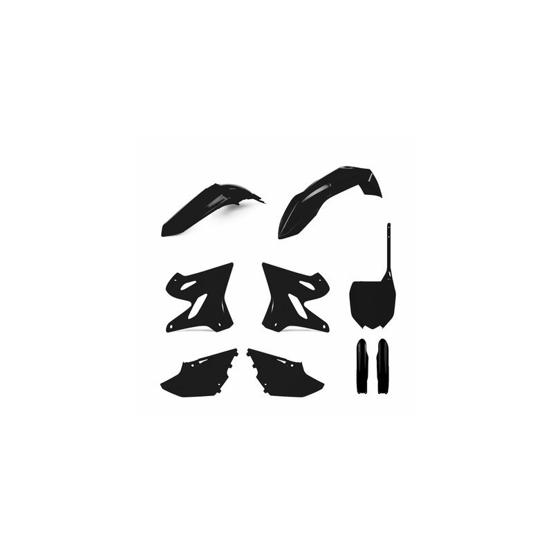 Kit plastiques 125 YZ / 250 YZ  21- couleur noir