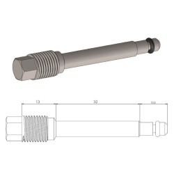 Axe de plaquettes de frein MOTO MASTER type origine CRF 250/450