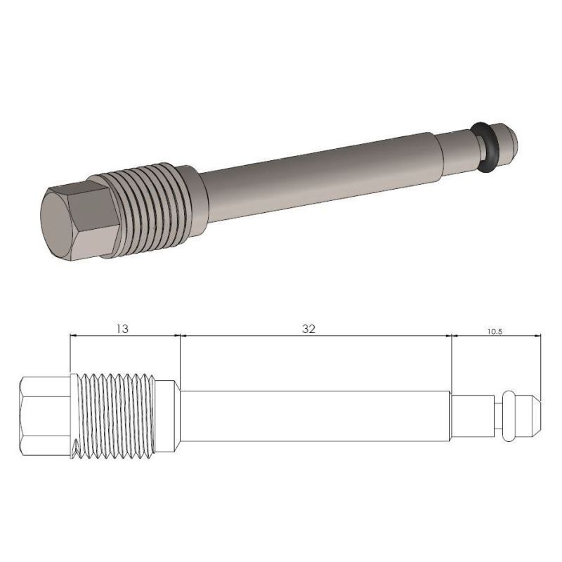 Axe de plaquettes de frein MOTO MASTER type origine CRF 250/450