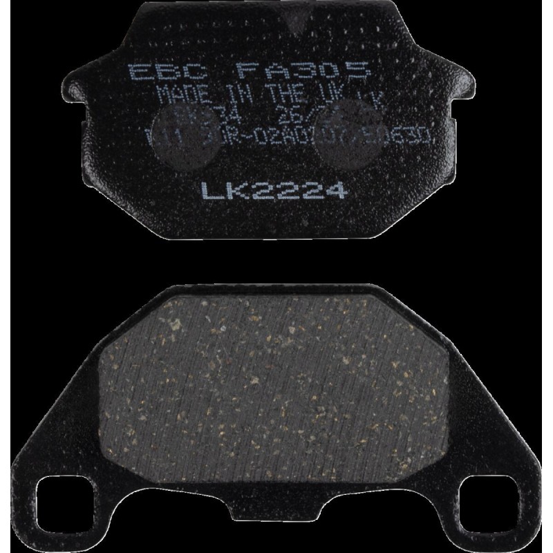 Plaquettes de Frein EBC Arrière Organique serie FA 305