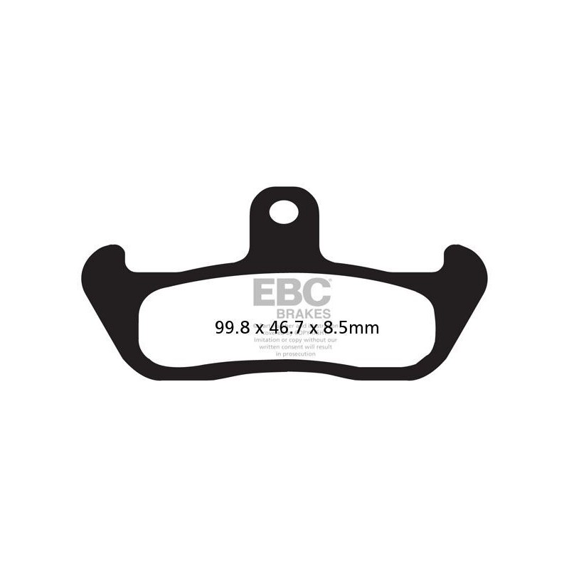 Plaquettes de Frein EBC Avant Organique serie FA 134